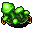 lit glowing mushroom